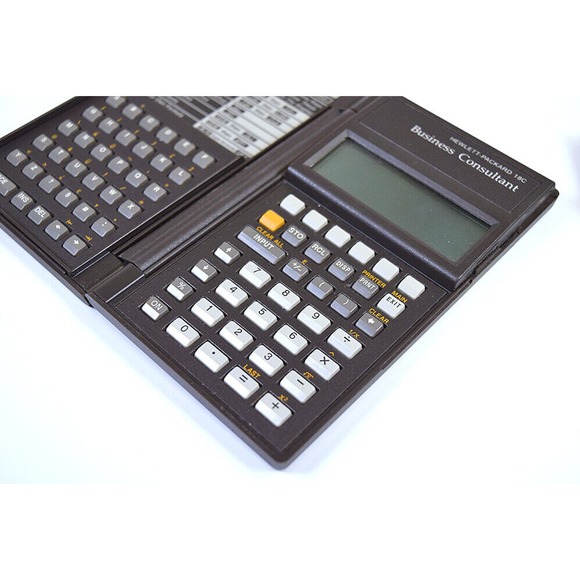 HP 18C Business Consultant Calculator + 10B Calculator * Hewlett-Packard WORKING - Picture 6 of 9